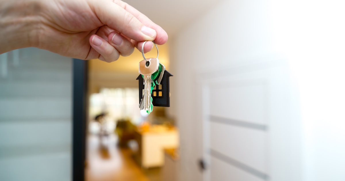 Keys handed over at closing